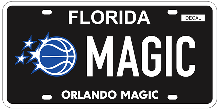 Orland Magic License Plate
